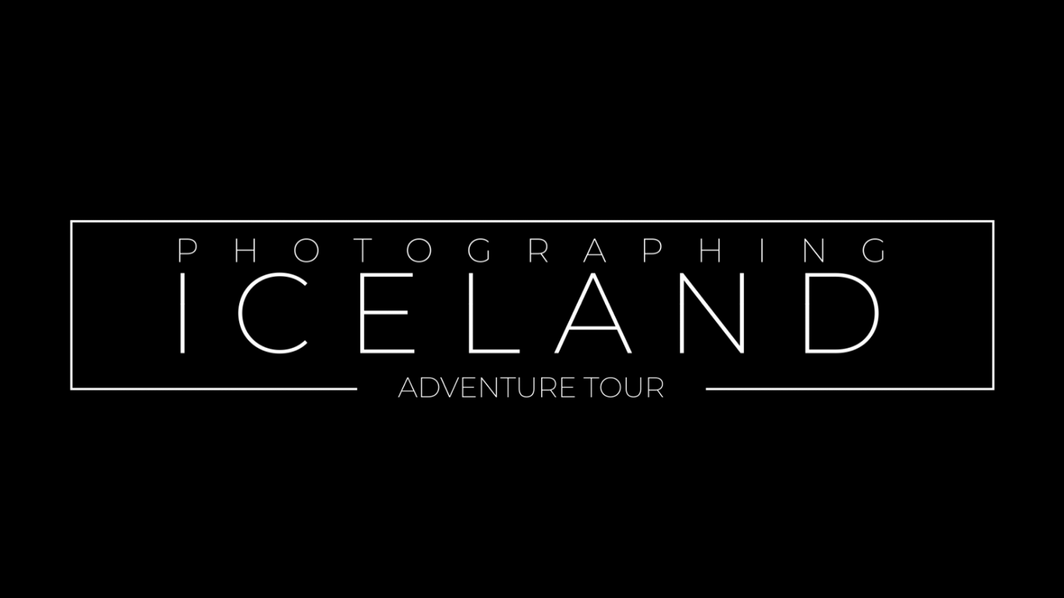 Photographing Iceland